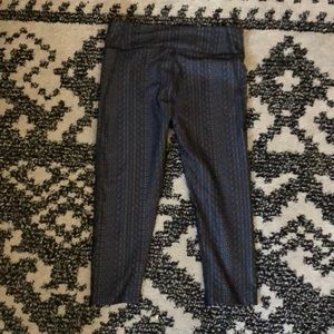 Under armour compression capri length leggings